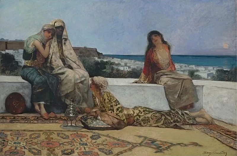 Jean - Joseph Benjamin, Constant, 123, Ore del crepuscolo